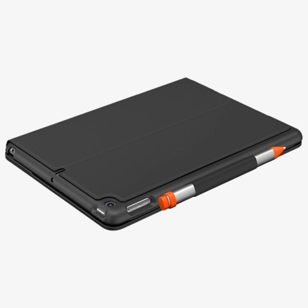 Чохол до планшета Logitech Slim Folio for iPad (7th generation) - GRAPHITE - RUS - BT - (L920-009652)