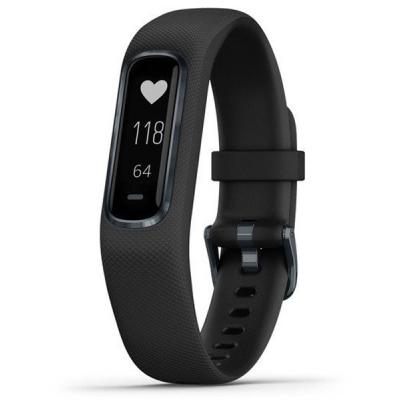 Фітнес браслет Garmin vivosmart 4, Black/Slate, S/M (010-01995-20)