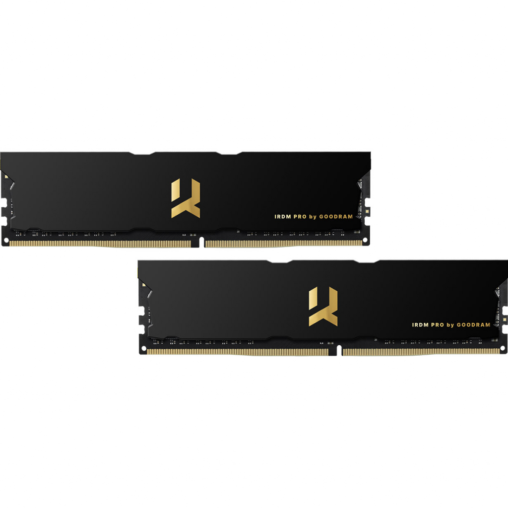 Модуль пам'яті для комп'ютера DDR4 32GB (2x16GB) 3600 MHz Iridium Pro Black Goodram (IRP-3600D4V64L17/32GDC)