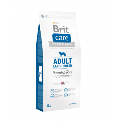 Сухий корм для собак Brit Care Adult Large Breed Lamb and Rice 12 кг (8595602509966)