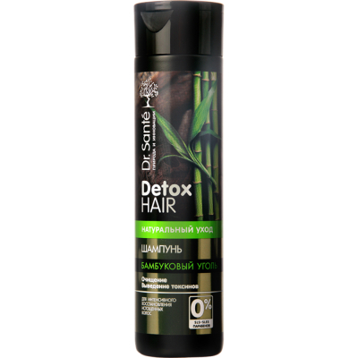 Шампунь Dr. Sante Detox Hair Бамбукове вугілля 250 мл (4823015940385)