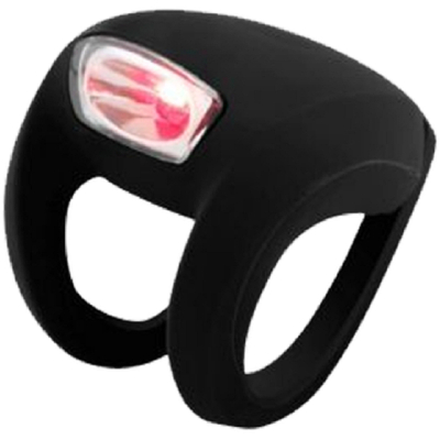 Задня велофара Knog Frog Strobe Rear 2.5 Lumens Black (11928)