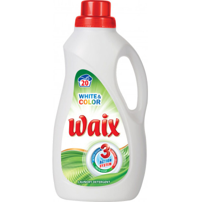 Гель для прання Waix White & Color Для білої та кольорової тканини 1.2 л (3800069403746)