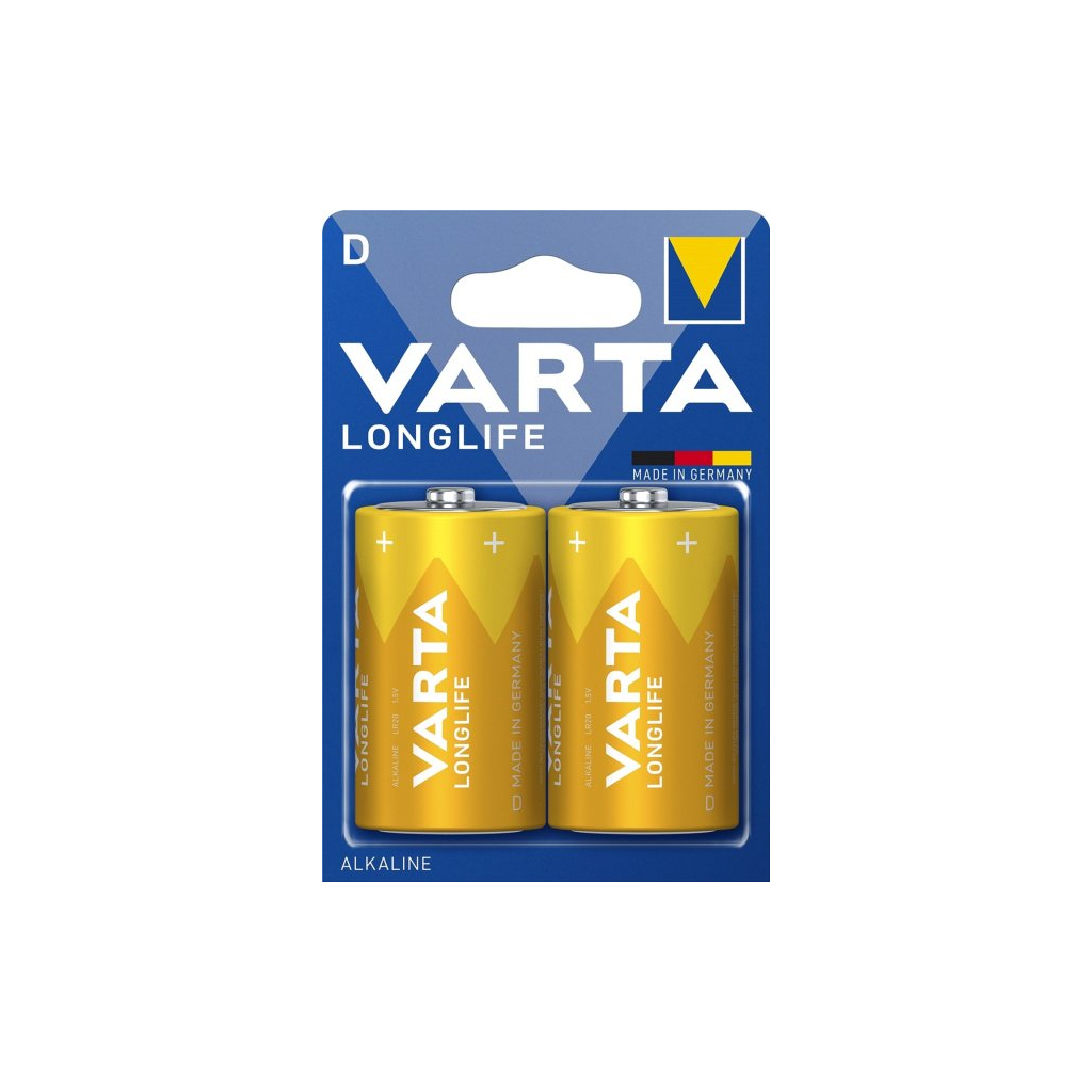 Батарейка Varta D Longlife * 2 (04120101412)