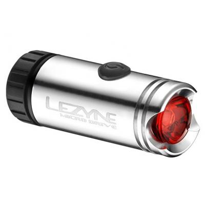 Задня велофара Lezyne LED MICRO DRIVE REAR серебристый (4712805 977994)