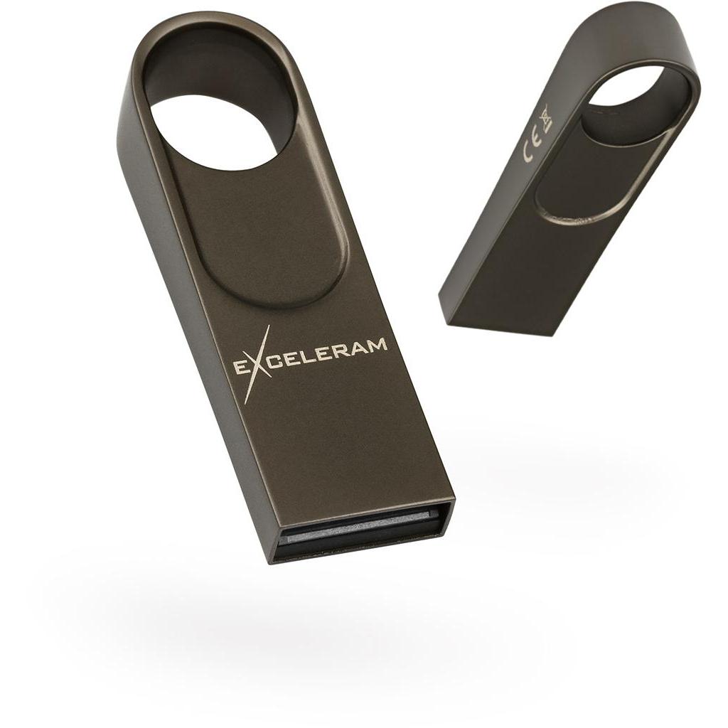 USB флеш накопичувач eXceleram 16GB U5 Series Dark USB 2.0 (EXP2U2U5D16)