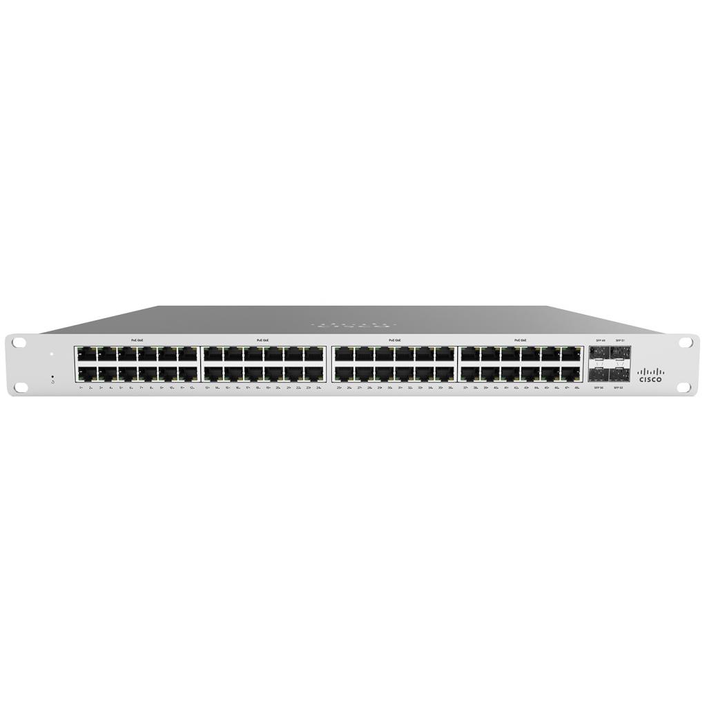 Комутатор мережевий Meraki MS120-48LP-HW