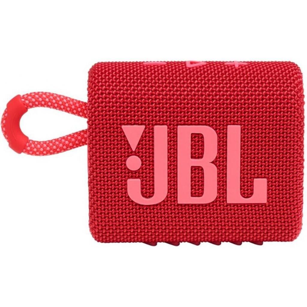 Акустична система JBL Go 3 Red (JBLGO3RED)