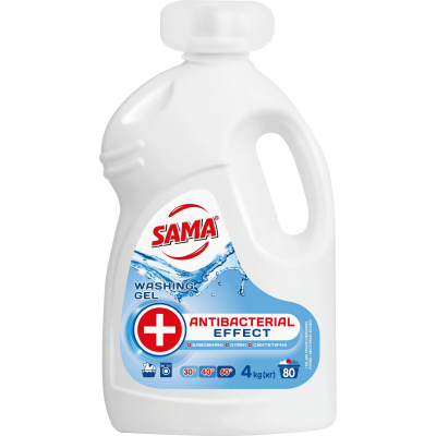 Гель для прання Sama Antibacterial 4 кг (4820020268688)