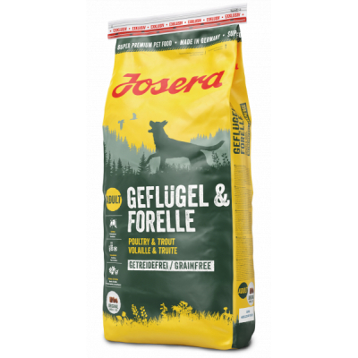 Сухий корм для собак Josera Geflugel&Forelle 15 кг (4032254747925)