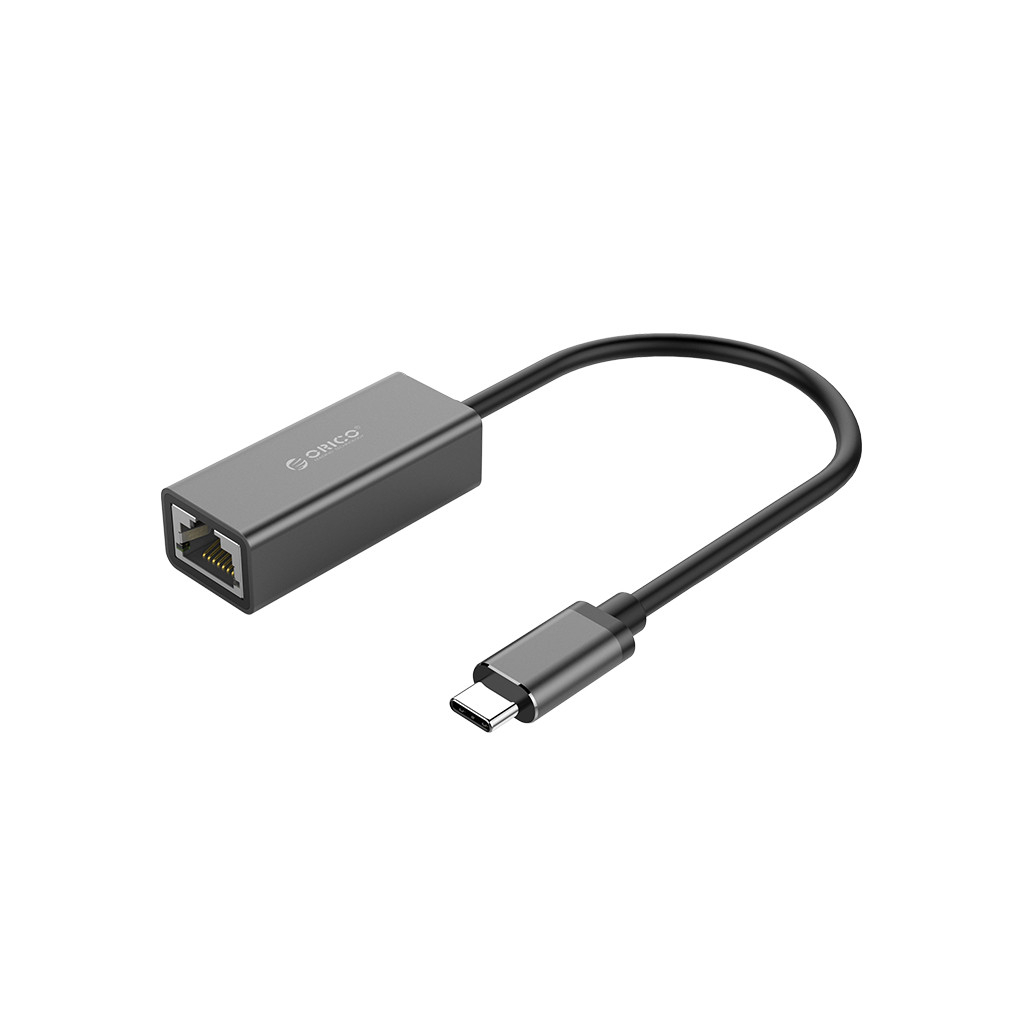 Перехідник USB Type-C to Ethernet XC-R45-V1-BK-BP Orico (CA912773)