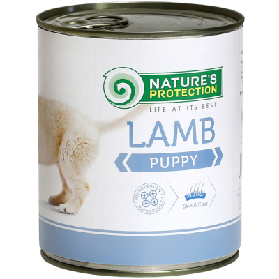 Консерви для собак Nature's Protection Puppy Lamb 800 г (KIK24631)