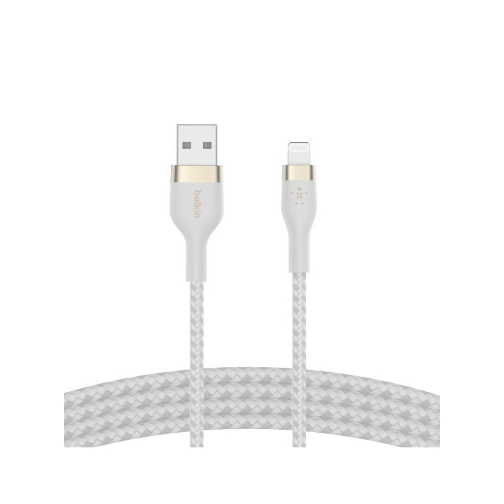 Дата кабель USB 2.0 AM to Lightning Belkin (CAA010BT3MWH)