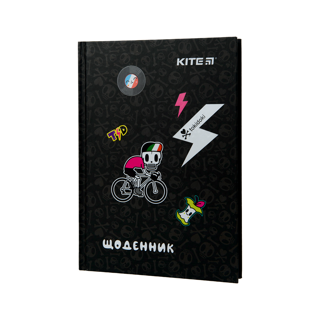 Щоденник шкільний Kite tokidoki тверда обкладинка (TK22-262-1)