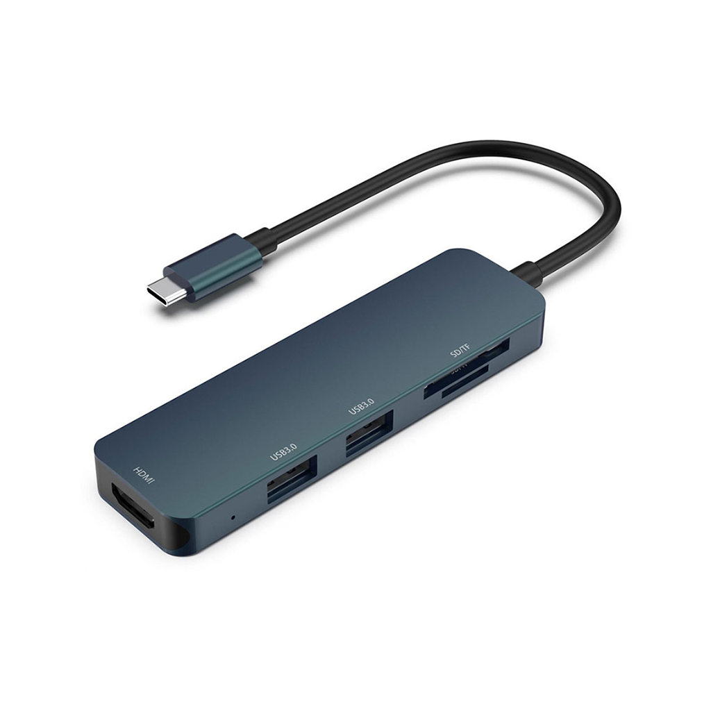 Концентратор HP USB3.1 Type-C to HDMI/USB3.0x2/SD+TF DHC-CT203 HP (DHC-CT203)