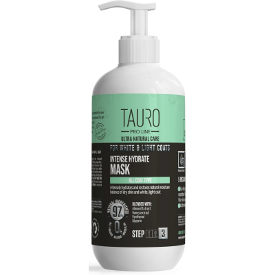 Маска для тварин Tauro Pro Line Ultra Natural Care 400 мл (TPL63621)