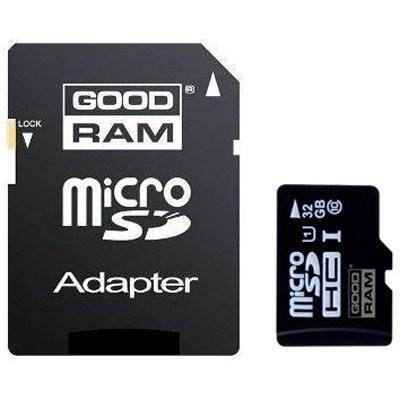 Карта пам'яті Goodram 32Gb microSDHC UHS-I (SDU32GHCUHS1AGRR10)