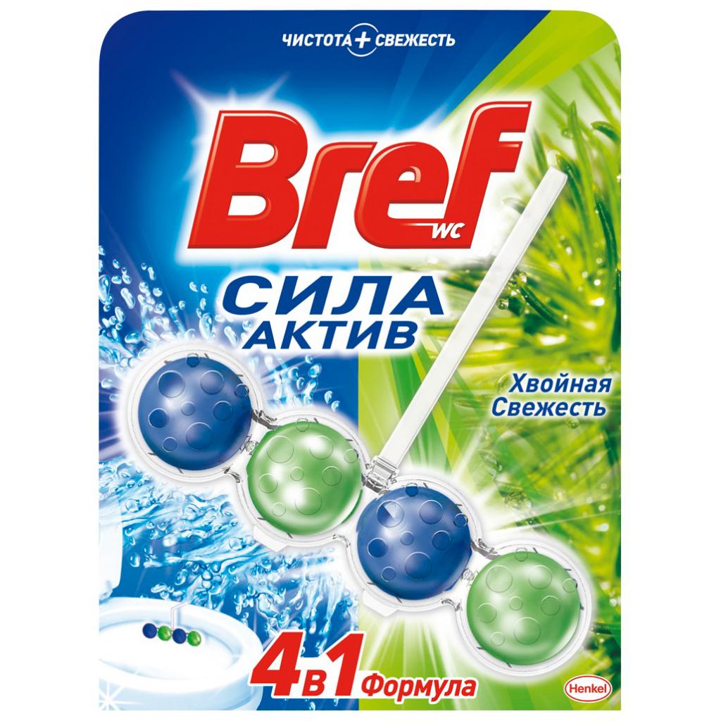 Туалетний блок Bref Сила Актив Хвойна Свіжість 50 г (9000100625258)