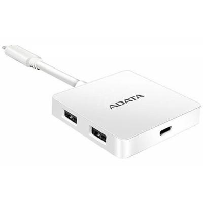 Концентратор ADATA Type-C to 2xUSB3.1/Type-C/HDMI (ACH3PL-HUB-CWH)