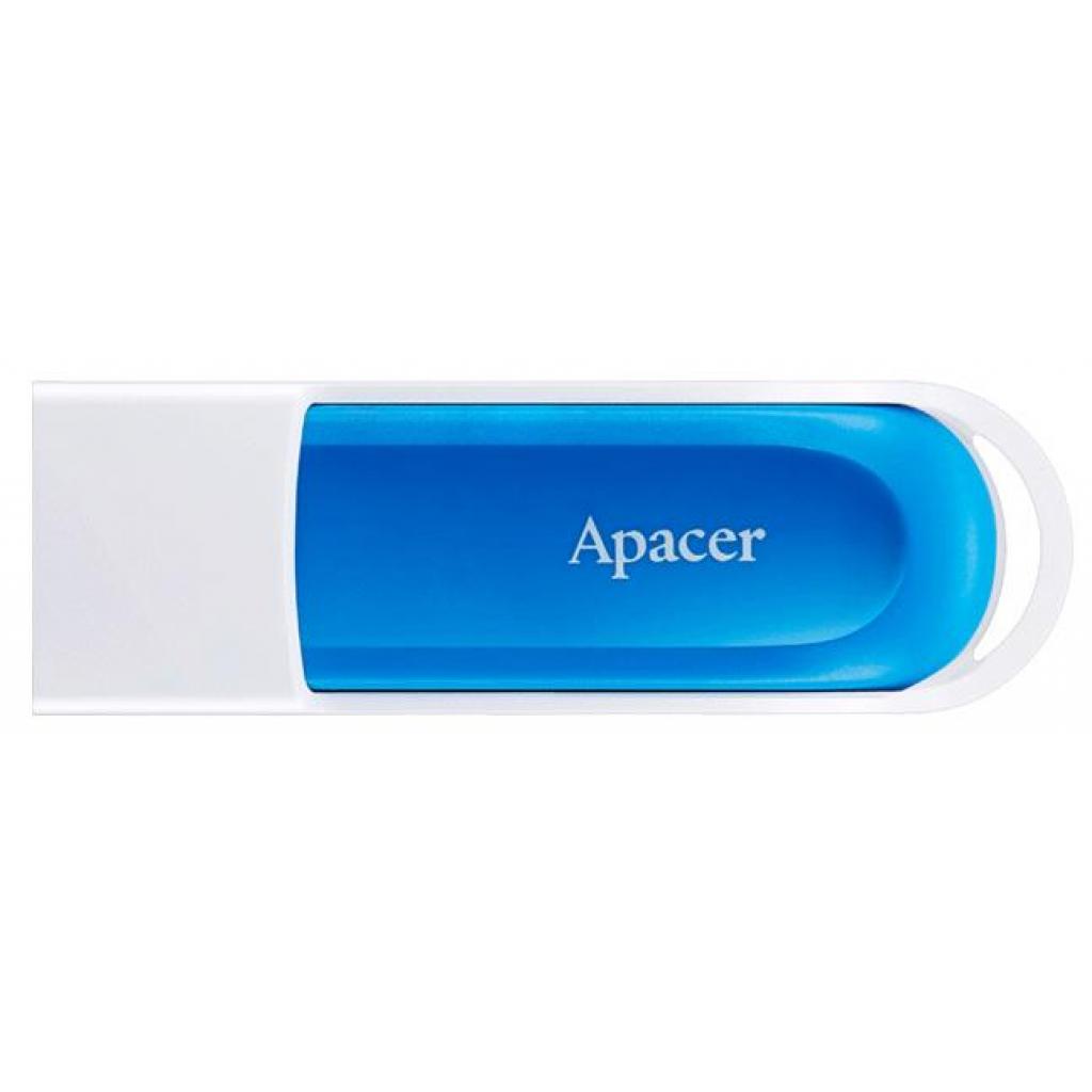 USB флеш накопичувач Apacer 8GB AH23A White USB 2.0 (AP8GAH23AW-1)