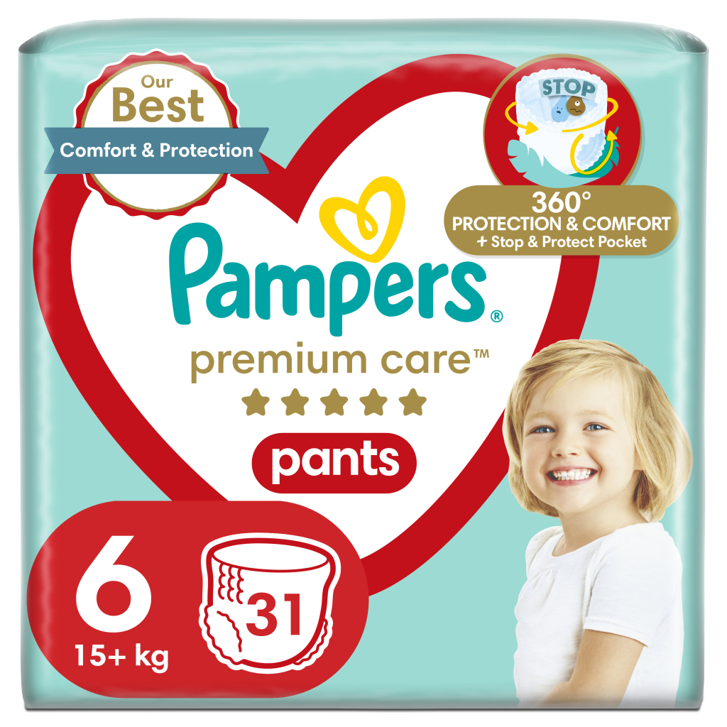 Підгузок Pampers Premium Care Pants Extra Large (15+ кг), 31 шт. (8001090759917)