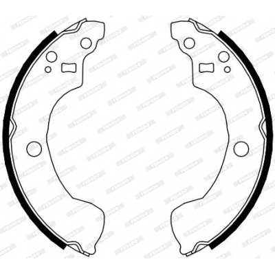 Гальмівні колодки FERODO FSB4106