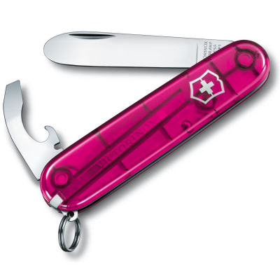 Ніж Victorinox My First Transparent Pink (0.2363.T5)