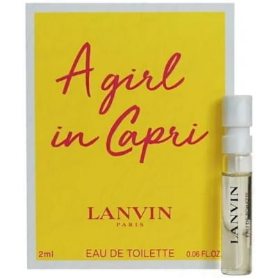 Туалетна вода Lanvin A Girl in Capri пробник 2 мл (3386460104005)