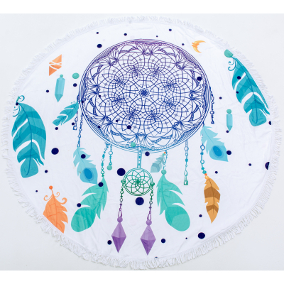 Рушник MirSon пляжний №5052 Summer Time Dream catcher 150x150 см (2200003180657)