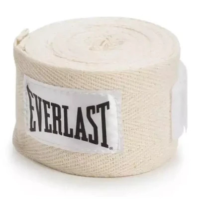 Бинт для спорту Everlast Classic Hand Wraps 120 х 2 білий Уні 120 (304,8см) (870860-71-115)