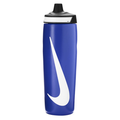 Пляшка для води Nike Refuel Bottle 24 OZ блакитний, чорний, білий 709 мл N.100.7666.492.24 (887791745323)