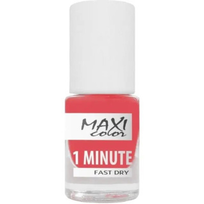 Лак для нігтів Maxi Color 1 Minute Fast Dry 019 (4823082004287)