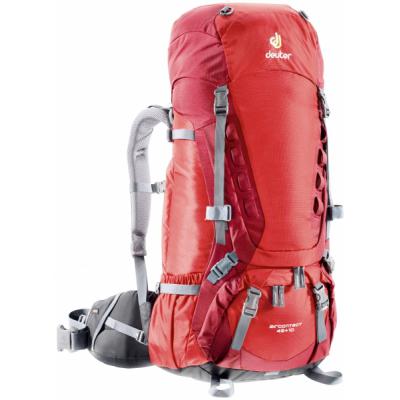 Рюкзак туристичний Deuter Aircontact 45+10 fire-cranberry (33422 5520)