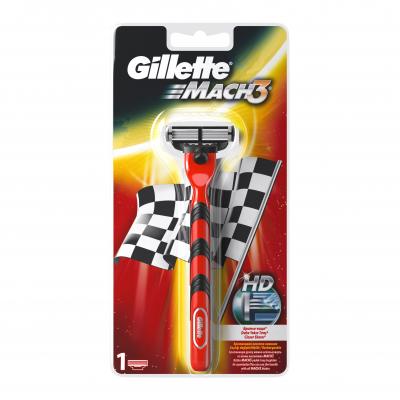 Бритва Gillette Mach 3 с 1 сменной кассетой (7702018318834)