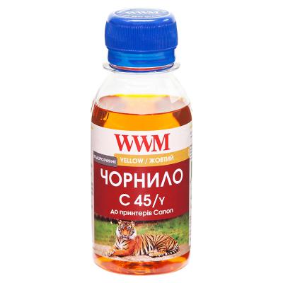 Чорнило WWM Canon CL-441/CL-446/CLI-451Y 100г Yellow Water-soluble (C45/Y-2)