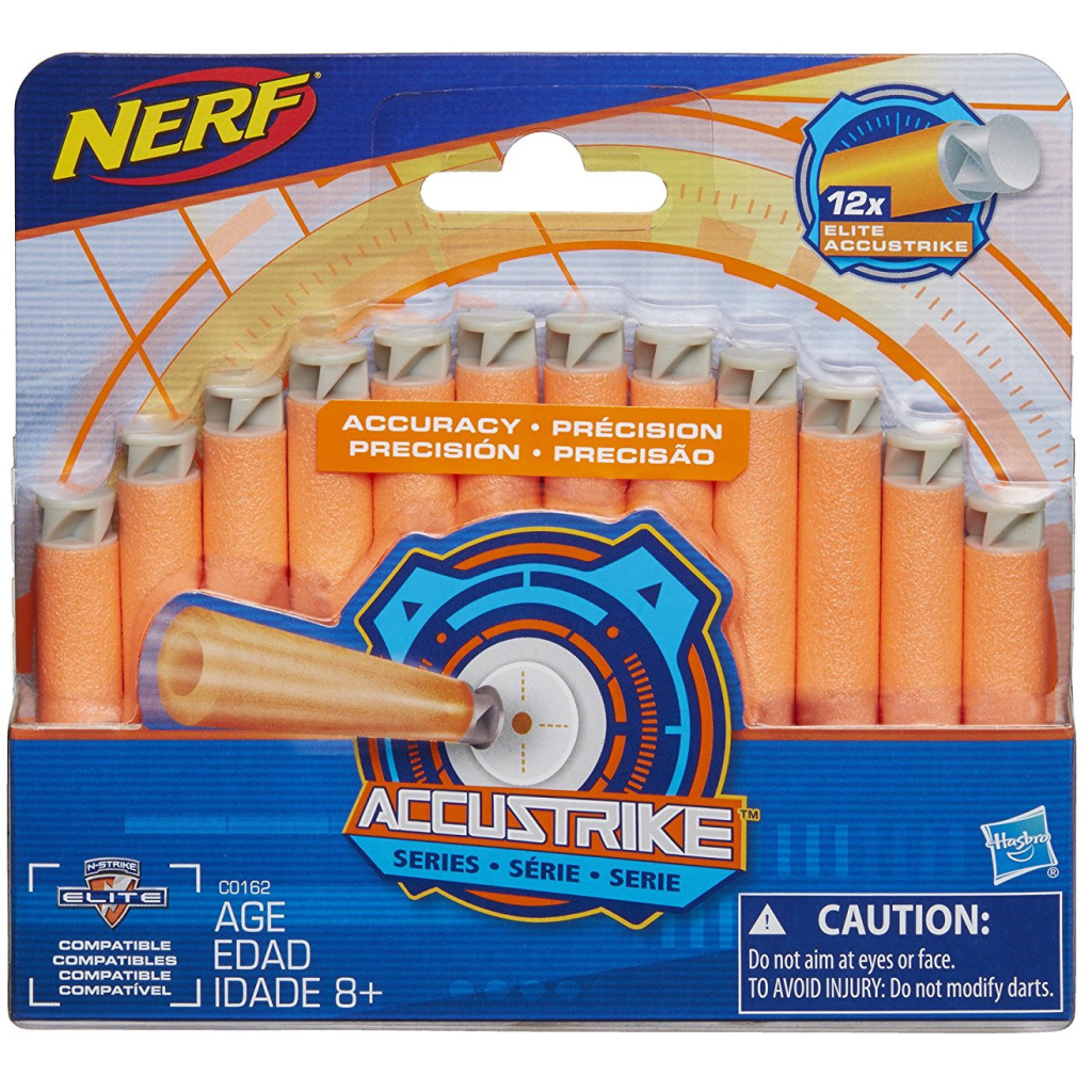 Іграшкова зброя Hasbro Nerf Аккустрайк 12 стрел (C0162)