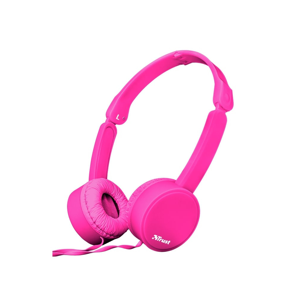 Навушники Trust Nano On-Ear Mic Pink (23102)