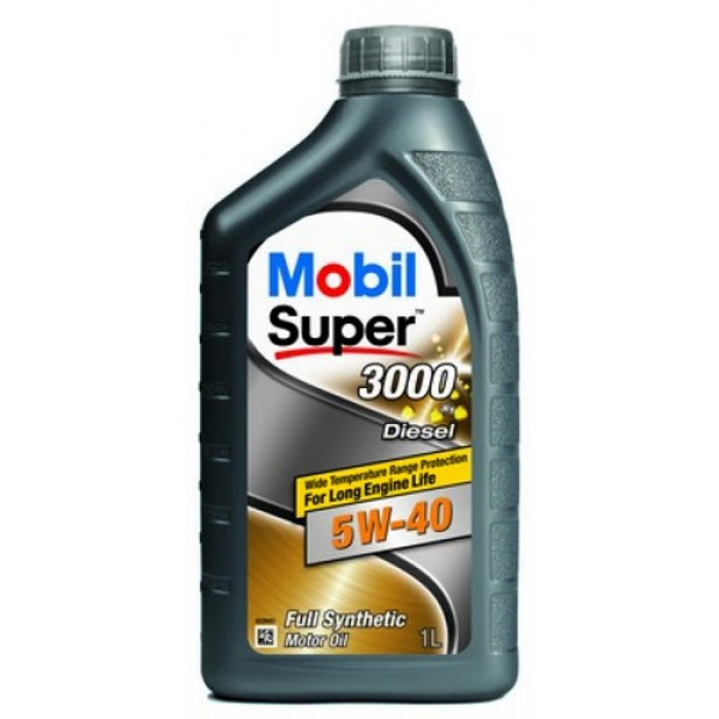 Моторна олива Mobil SUPER 3000 DIESEL 5W40 1л (MB 5W40 3000 DIE 1L)