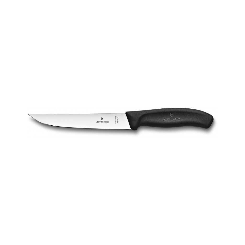 Кухонний ніж Victorinox SwissClassic Carving 15 см Black (6.8103.15B)