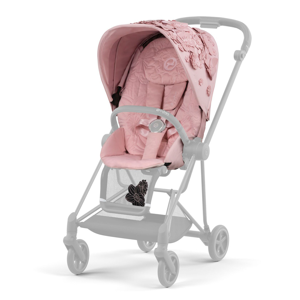 Набір текстилю для коляски Cybex Mios Simply Flowers Pink (521002871)