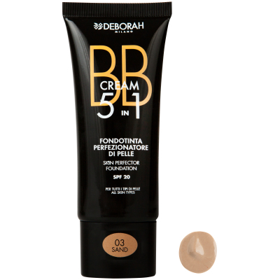 BB-крем Deborah 5-in-1 Foundation SPF20 03 - Sand 30 мл (8009518135725)