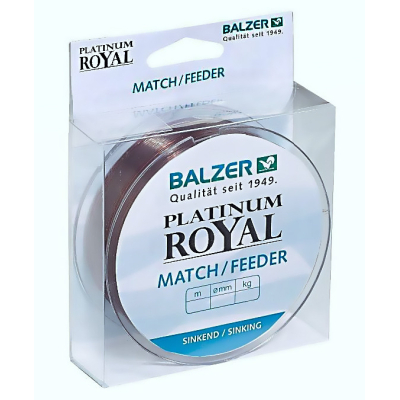 Волосінь Balzer Platinum Royal Match/Feeder 0.20мм 200м 3.80кг тонущая (12097 020)