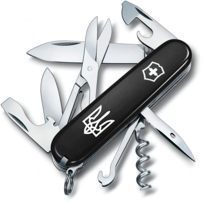 Ніж Victorinox Climber Ukraine Black 