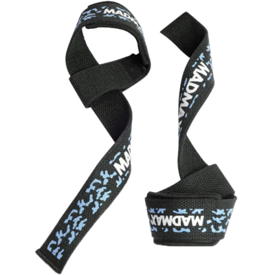 Кистьові лямки MadMax Camo Power Wrist Straps Camo/Light Blue (MFA-275-BLU-U)