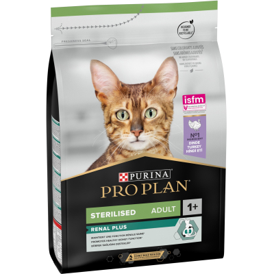 Сухий корм для кішок Purina Pro Plan Sterilised Adult 1+ з індичкою 3 кг (7613033560033)