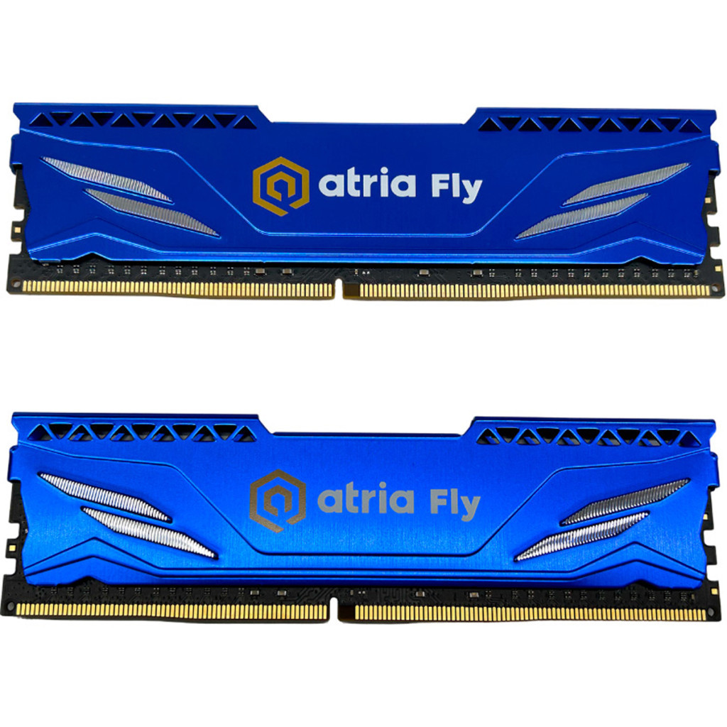 Модуль пам'яті для комп'ютера DDR4 32GB (2x16GB) 3600 MHz Fly Blue ATRIA (UAT43600CL18BLK2/32)