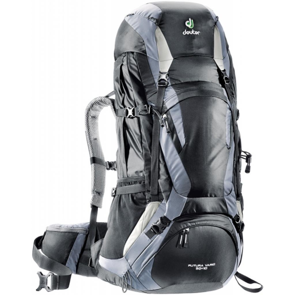 Рюкзак туристичний Deuter Futura Vario 50+10 black-titan (34314 7490)