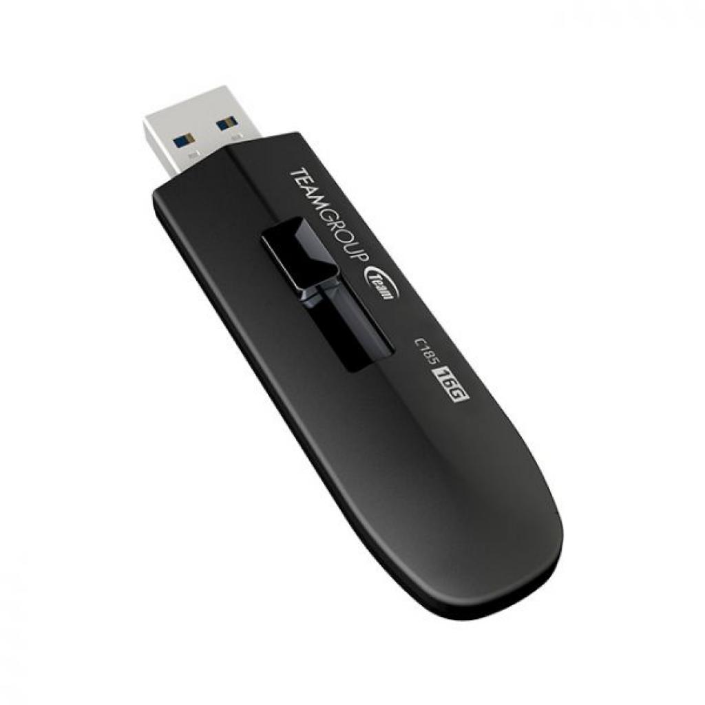 USB флеш накопичувач Team 64GB C185 Black USB 2.0 (TC18564GB01)