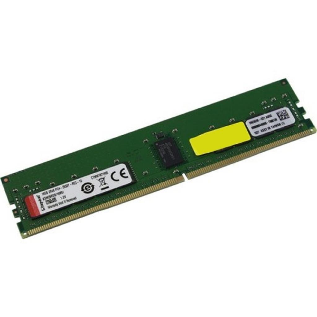 Модуль пам'яті для сервера DDR4 16GB ECC RDIMM 2933MHz 2Rx8 1.2V CL21 Kingston (KSM29RD8/16MEI)