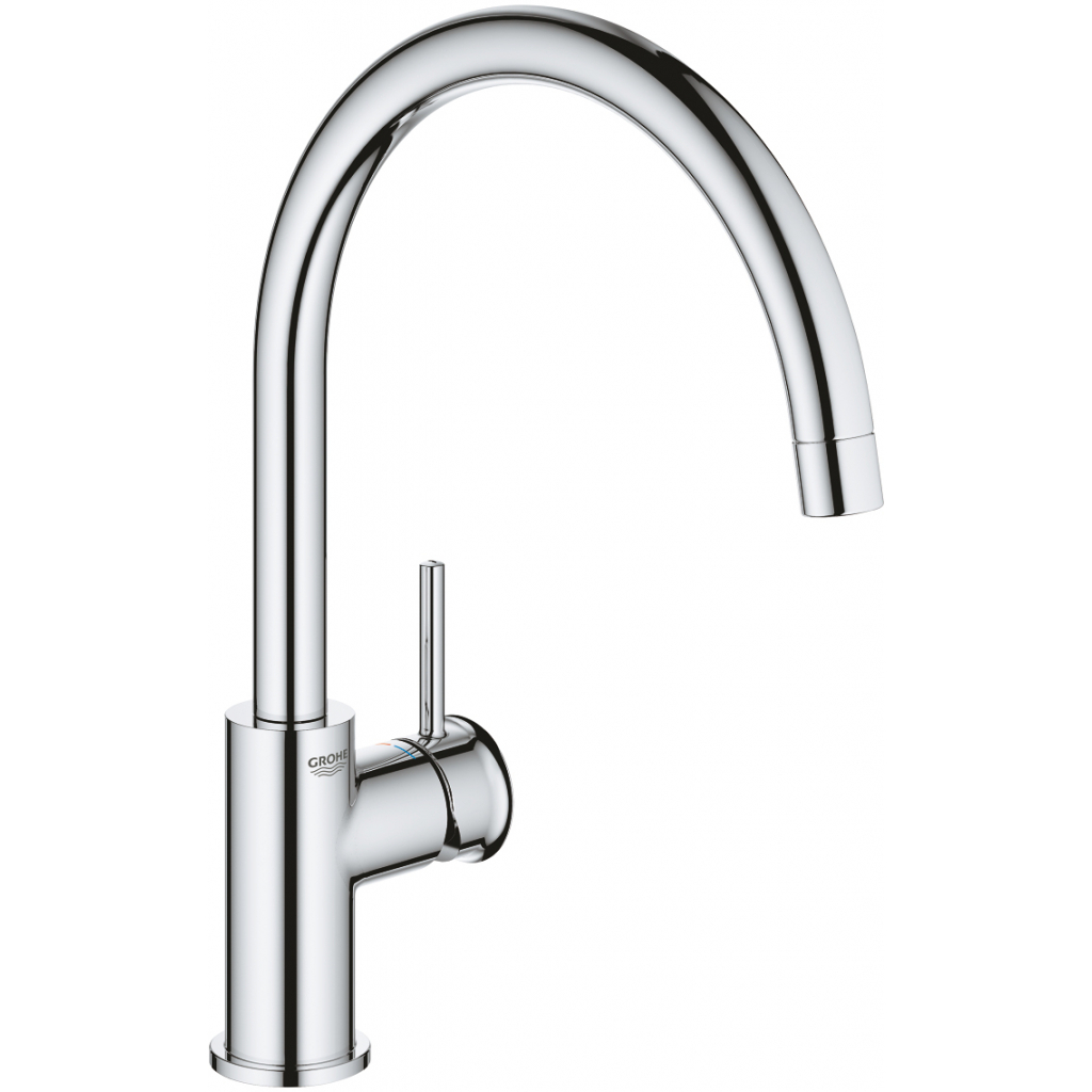 Змішувач Grohe BauClassic OHM sink C-spout (31234001)